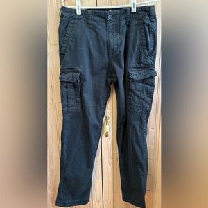Hollister Men's Black Cargo Pants